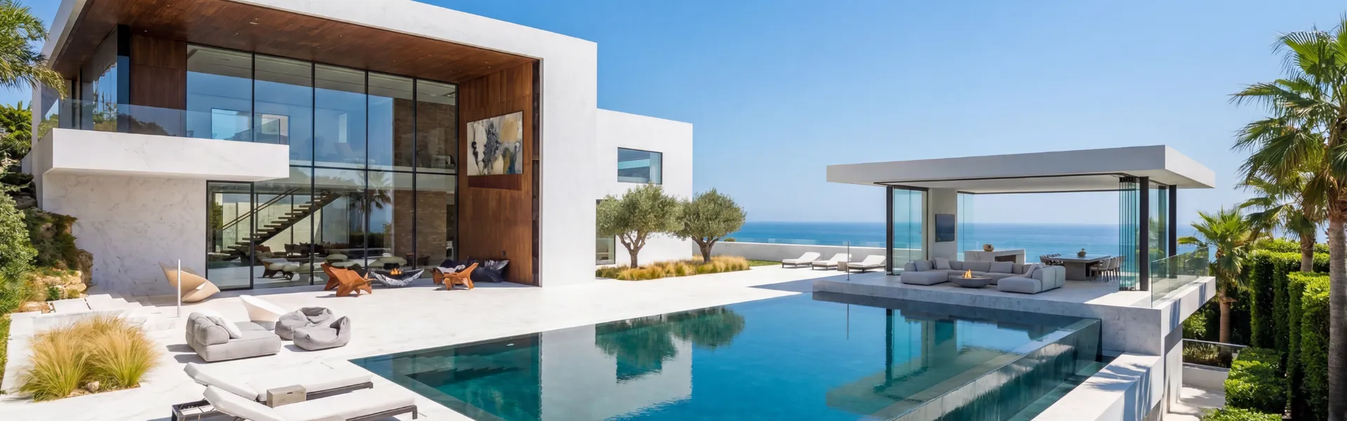 Villa de luxe à Tanger avec piscine privée, exemple clé pour comprendre la fiscalité immobilier Maroc étranger.