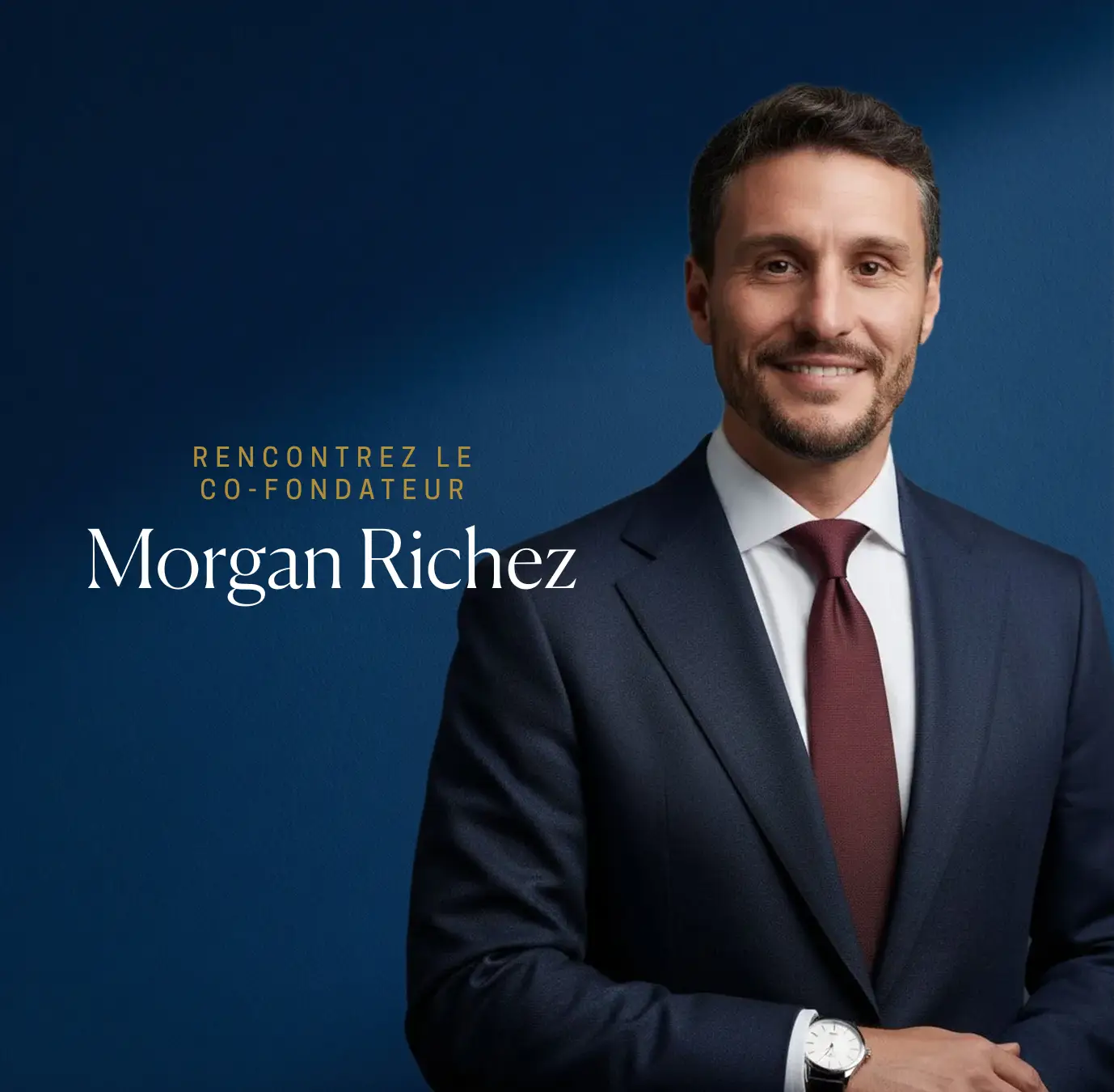 Morgan Richez co-fondateur agence Morgan & James Immobilier