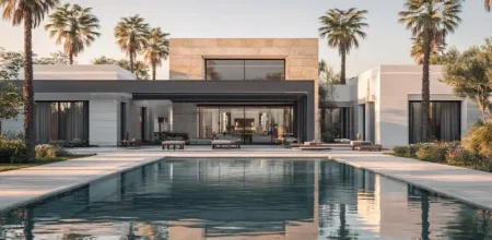 Villa de prestige à Rabat, Souissi pour la page de blog analyse de marché immobilier à Rabat